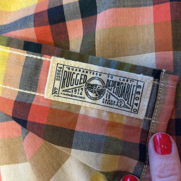 L.L. Bean Signature Men’s Shirt Slim Fit Plaid Button Down Size Large - Picture 5 of 6